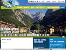 Tablet Screenshot of campingmolveno.it